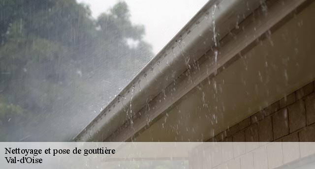 Nettoyage et pose de gouttière Val-d'Oise