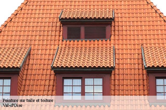 Peinture sur tuile et toiture Val-d'Oise
