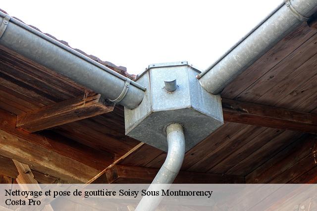 Nettoyage et pose de gouttière soisy-sous-montmorency-95230 Toiture Costallat